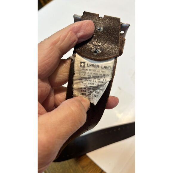 Urban‎ Land Brown Belt For Men Size S - Picture 1 of 6